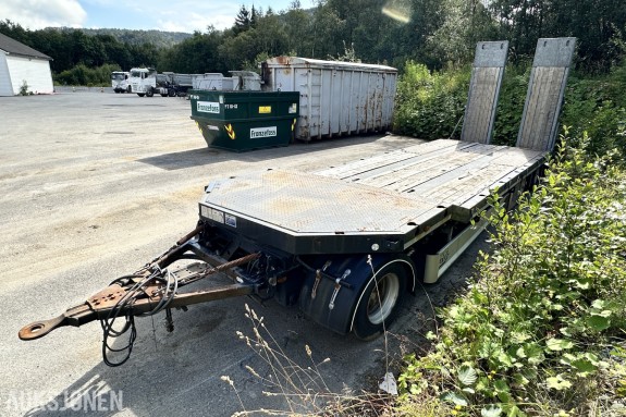 2019 Fliegl Fahrzeugbau DTS 300 3-akslet maskinhenger – 22 850 kg nyttelast