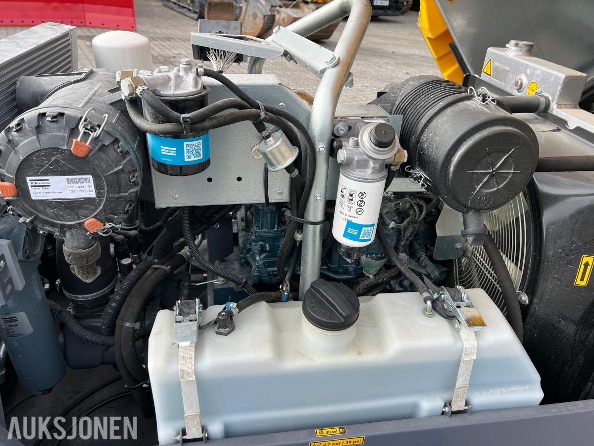 2022 Atlas Copco XAS 88-7 kompressor