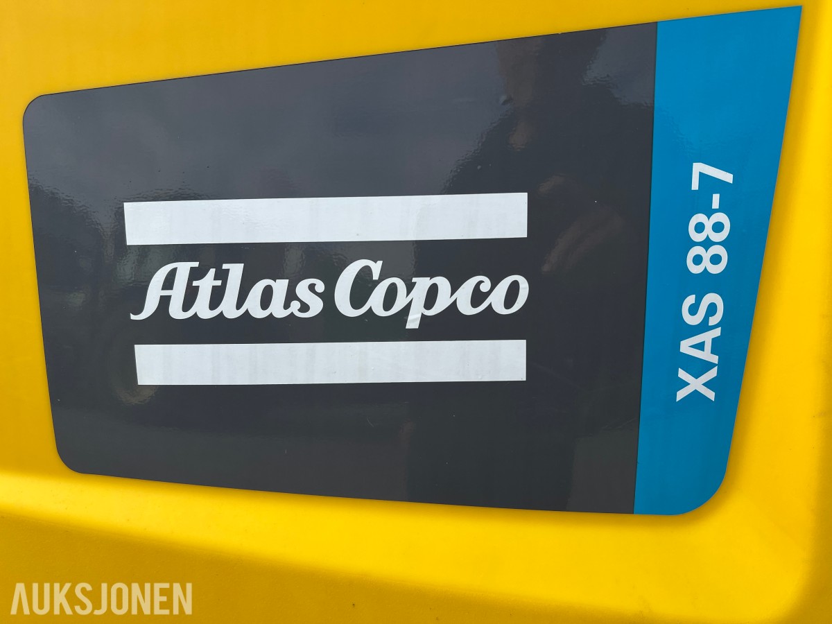 2022 Atlas Copco XAS 88-7 kompressor