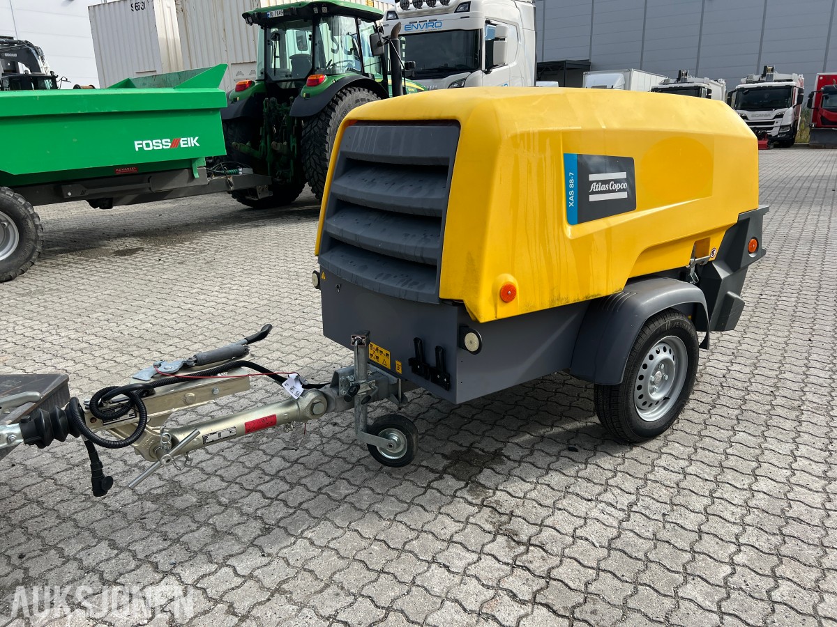 2022 Atlas Copco XAS 88-7 kompressor