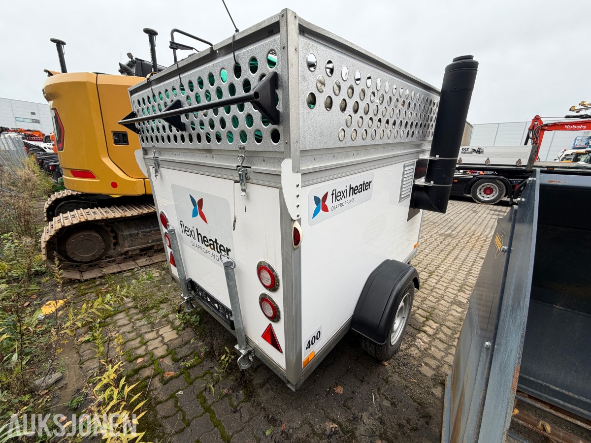 2022 FLEXIHEATER MIDI 400 VOGN HYBRID, teletiner