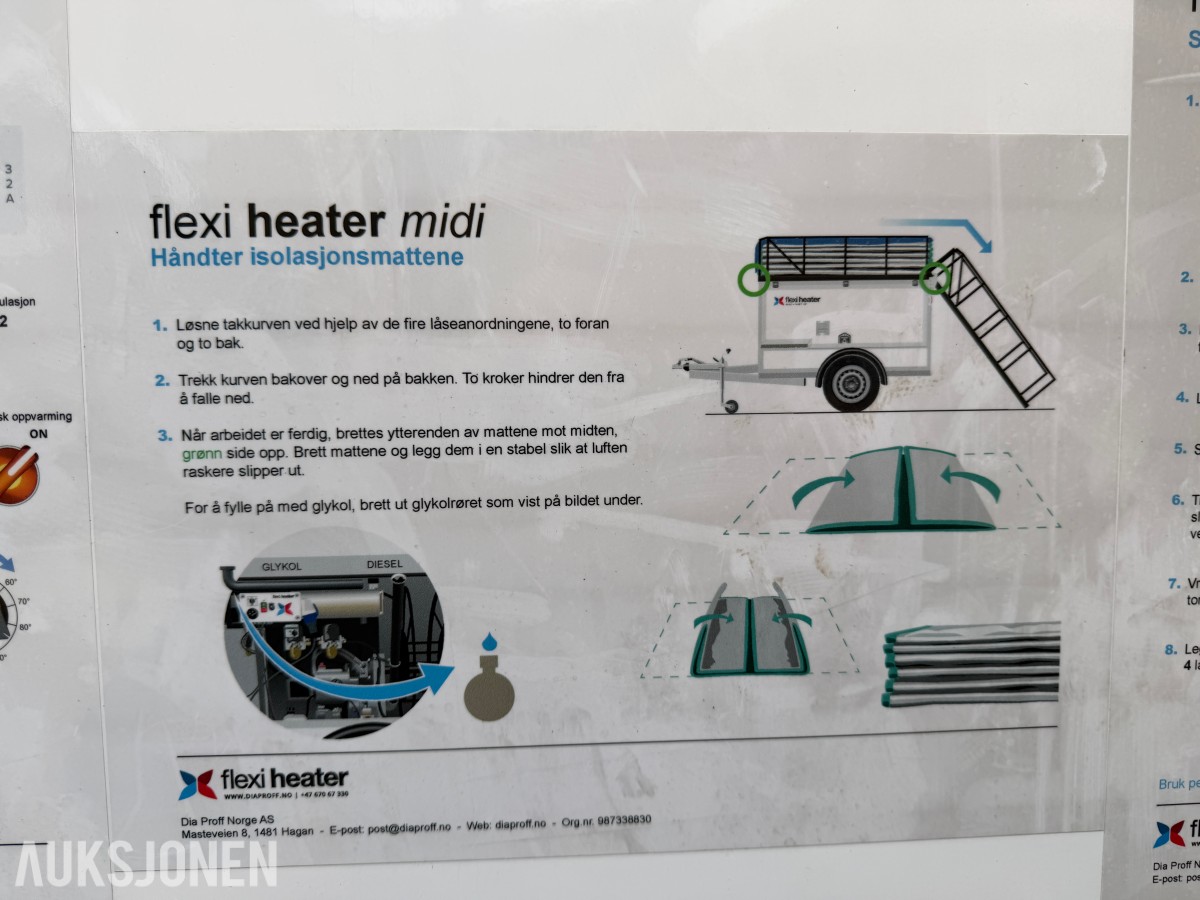 2022 FLEXIHEATER MIDI 400 VOGN HYBRID, teletiner