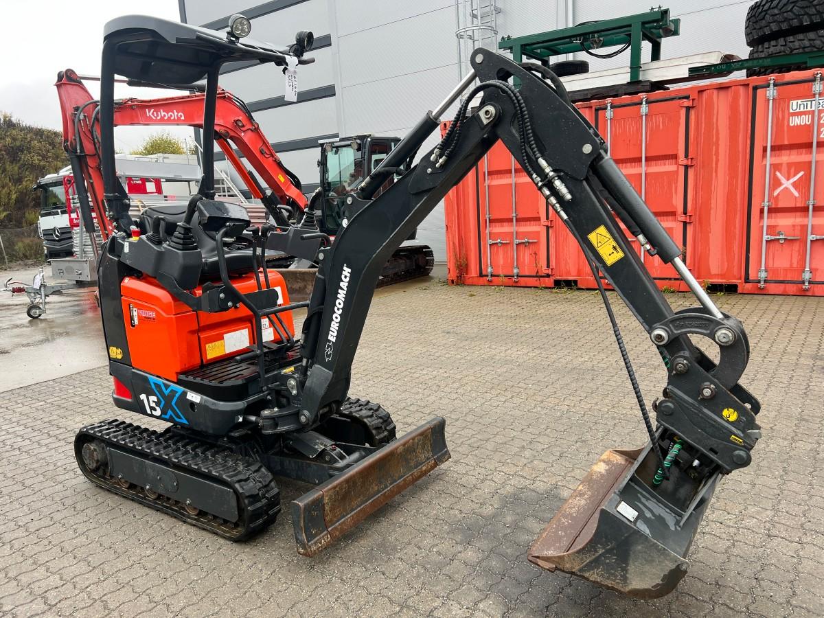 2022 Eurocomach 15X elektrisk minigraver