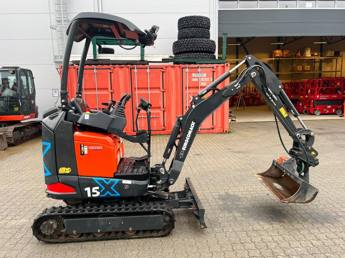 2022 Eurocomach 15X elektrisk minigraver