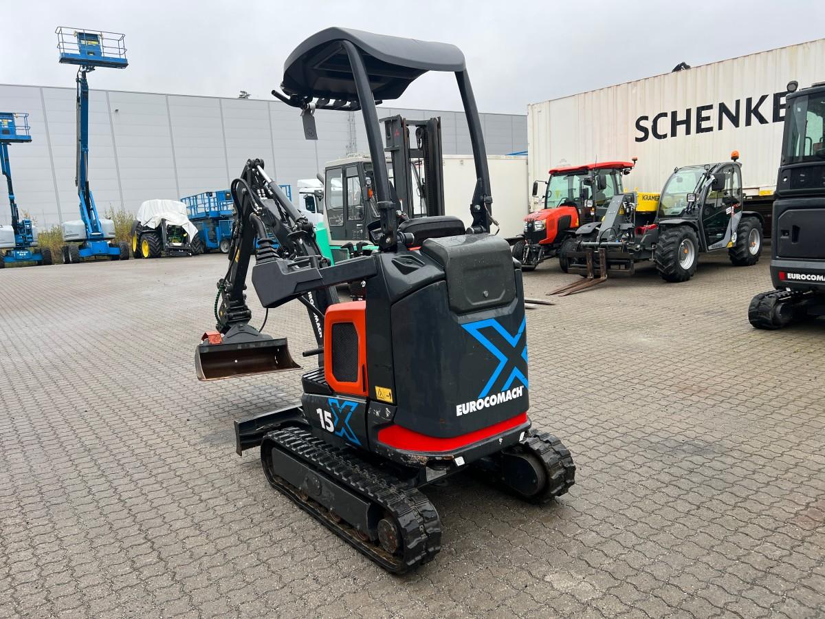 2022 Eurocomach 15X elektrisk minigraver