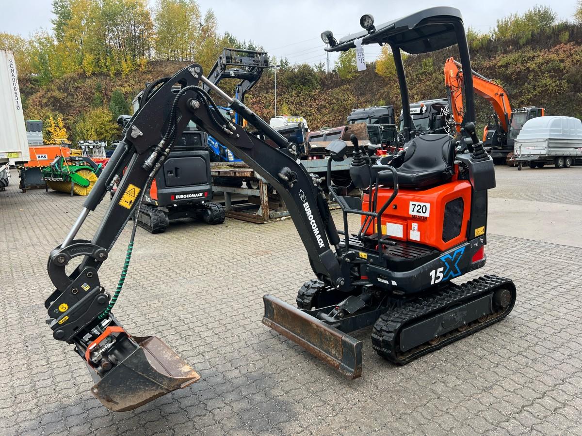 2022 Eurocomach 15X elektrisk minigraver