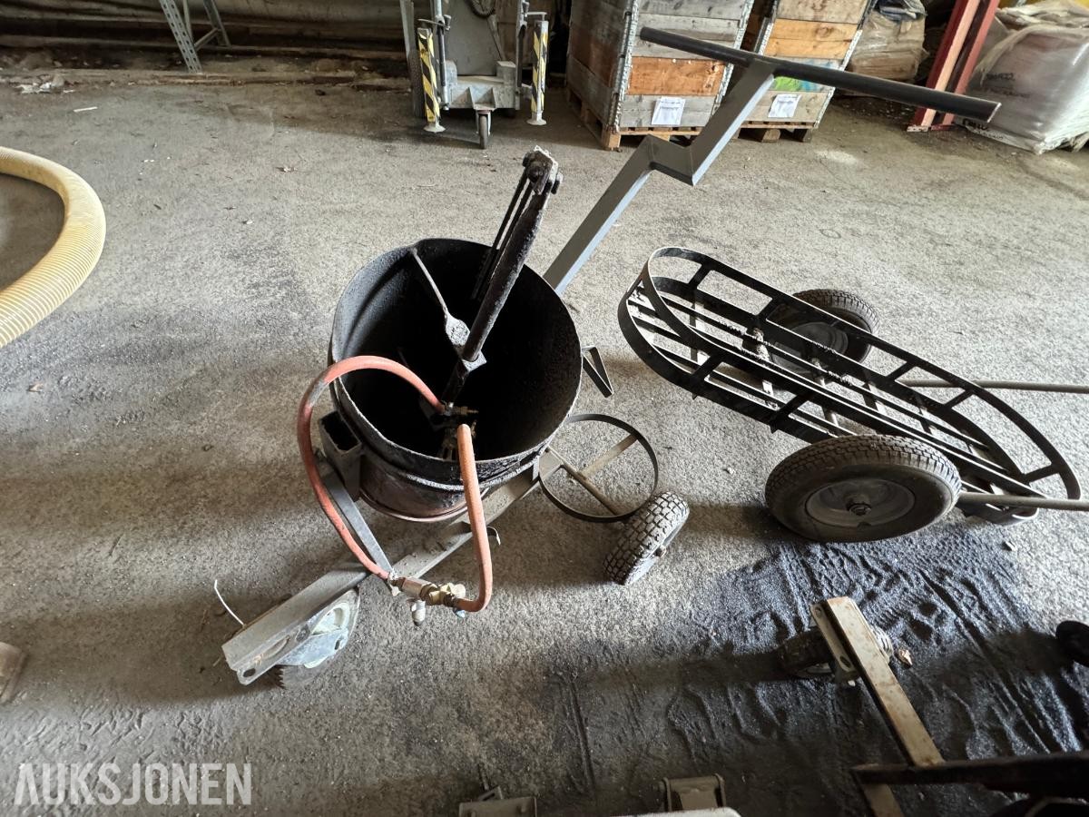 Asfalt utstyr / smeltegryter