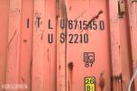20 fots lagercontainer med innredning, belysning og gangdør
