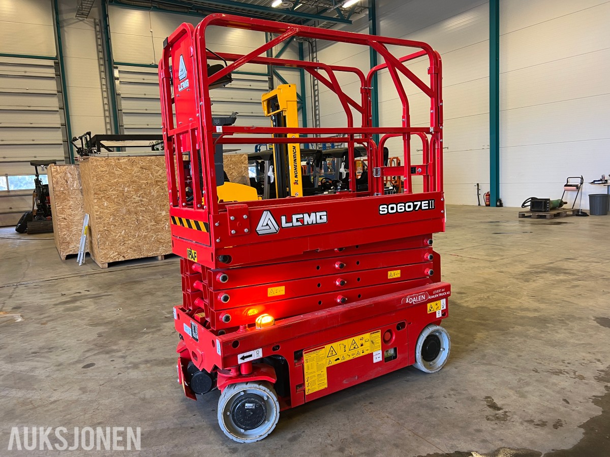 2023 LGMG S0607E II elektrisk sakselift – 7,8 m