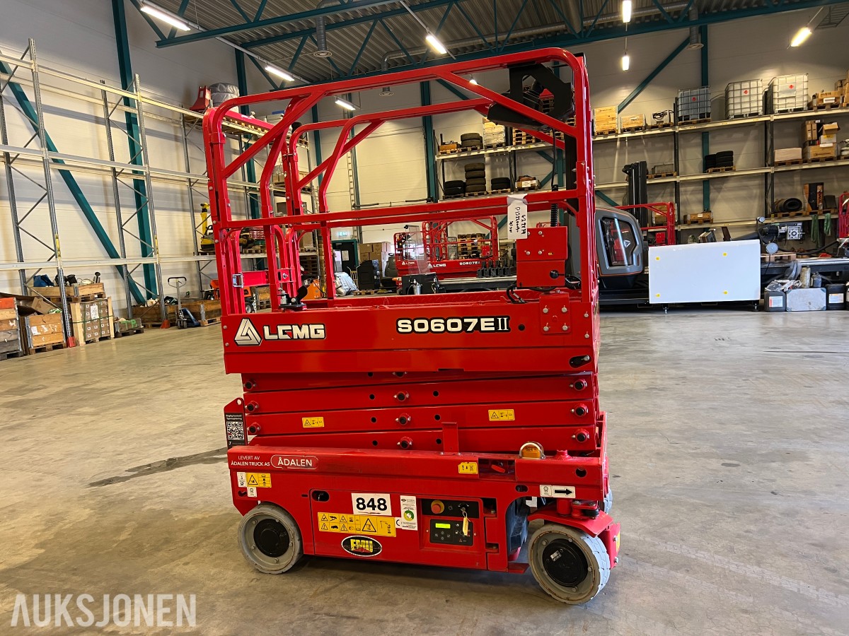 2023 LGMG S0607E II elektrisk sakselift – 7,8 m