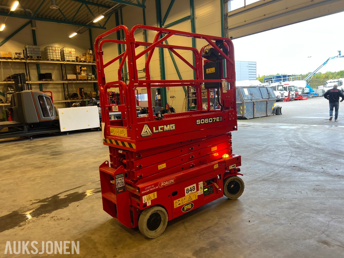2023 LGMG S0607E II elektrisk sakselift – 7,8 m