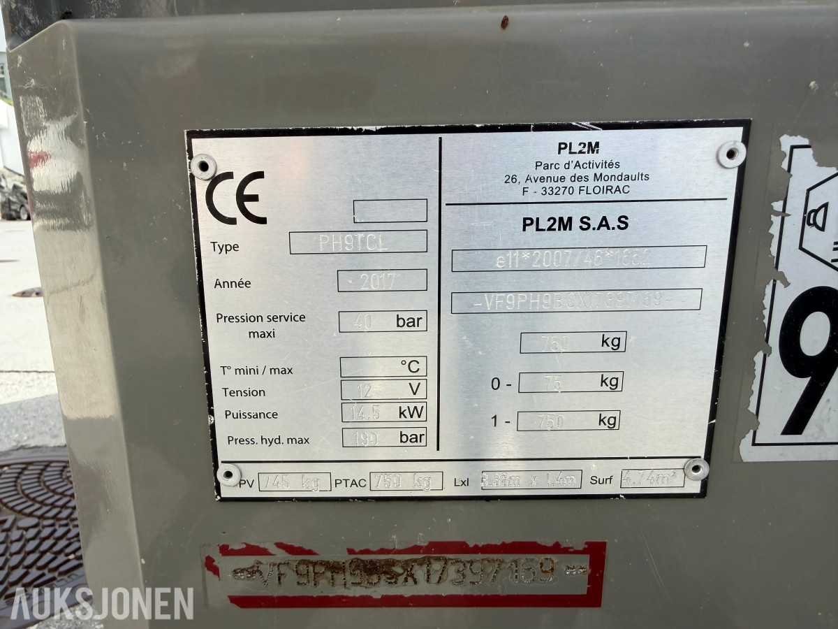 Lancy PH9B-S puss- og mørtelpumpe med blander – 2017-modell