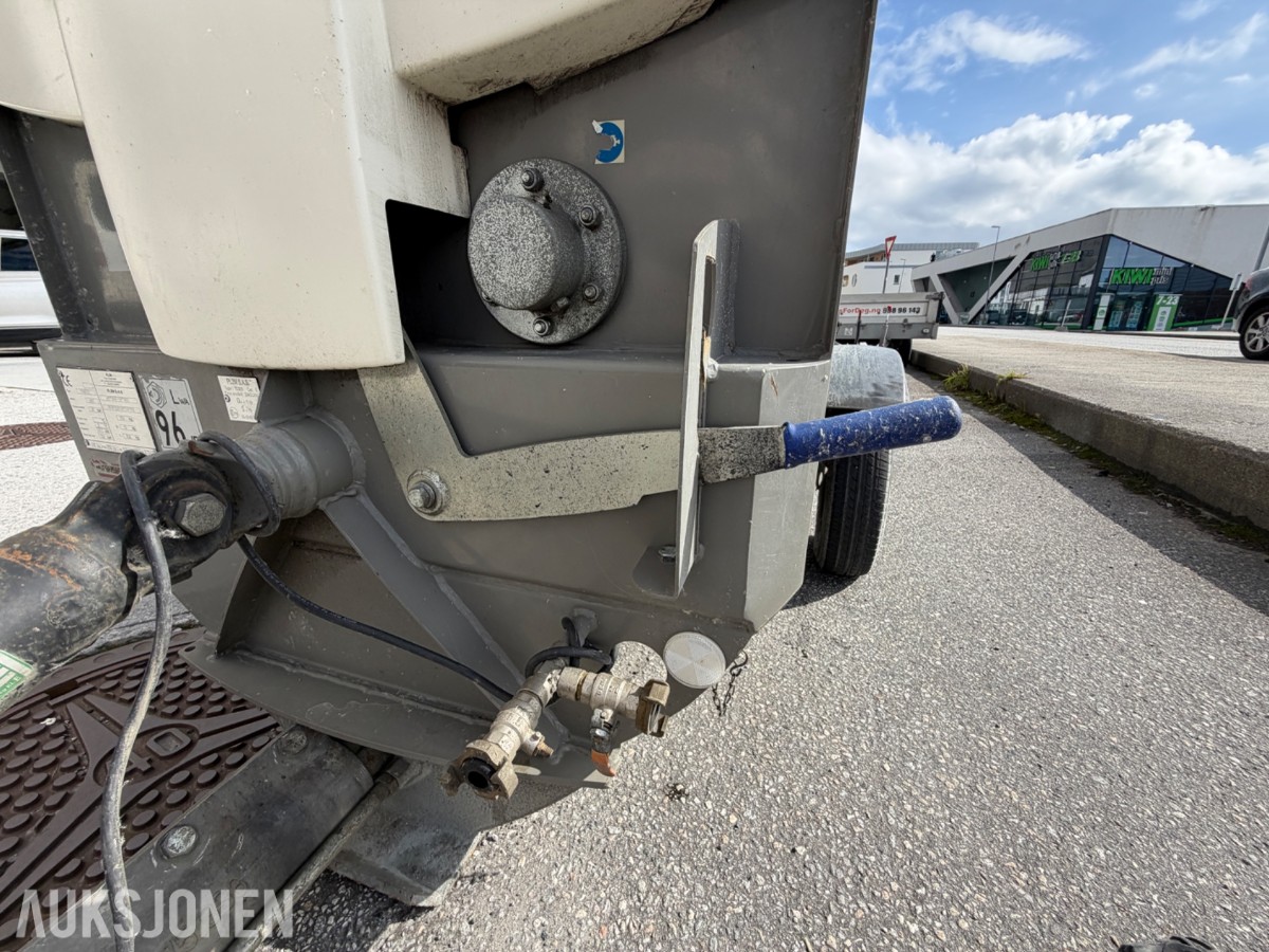 Lancy PH9B-S puss- og mørtelpumpe med blander – 2017-modell
