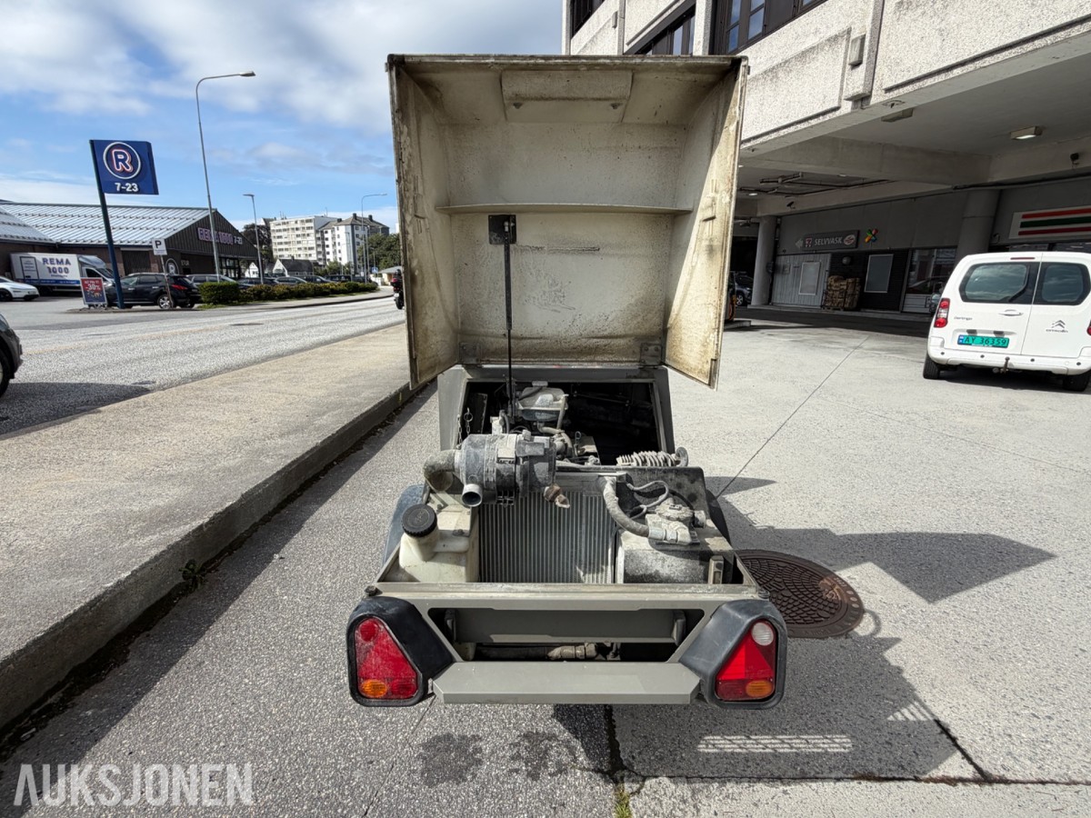 Lancy PH9B-S puss- og mørtelpumpe med blander – 2017-modell