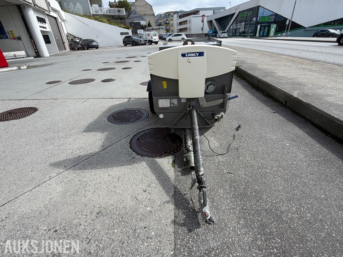 Lancy PH9B-S puss- og mørtelpumpe med blander – 2017-modell
