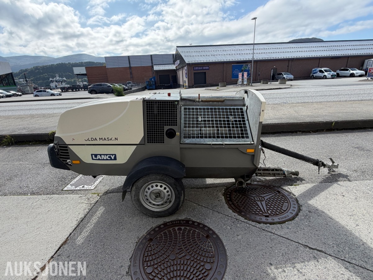 Lancy PH9B-S puss- og mørtelpumpe med blander – 2017-modell