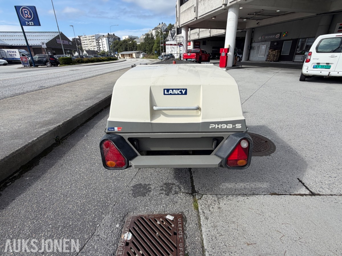 Lancy PH9B-S puss- og mørtelpumpe med blander – 2017-modell