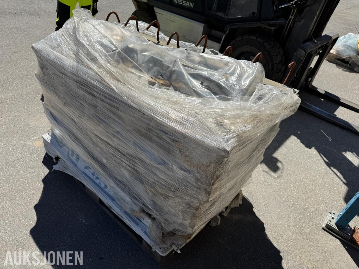 Haucon Skjøtejernskassetter 12 mm kamstål