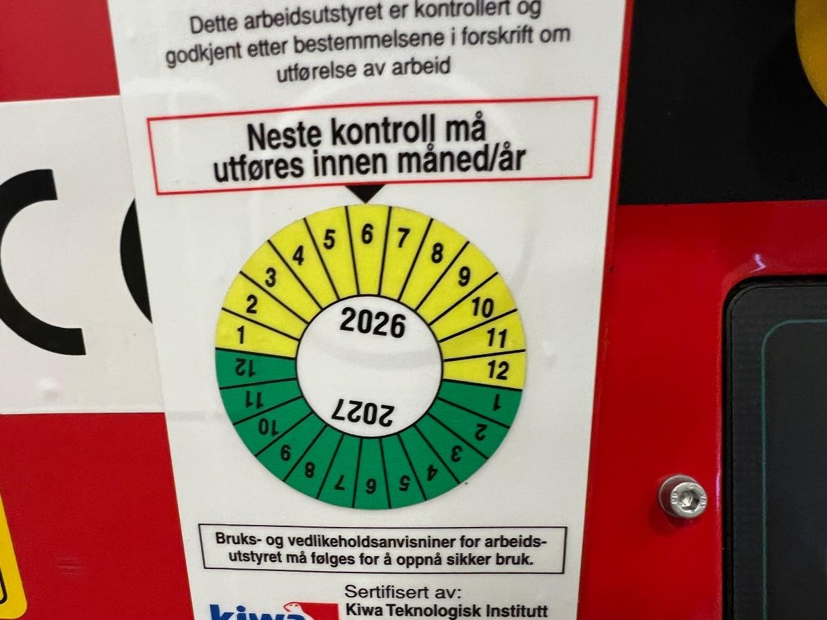 2022 LGMG S0607E II elektrisk sakselift 7,8 m