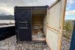 8 fots lager-/verktøycontainer med innredning