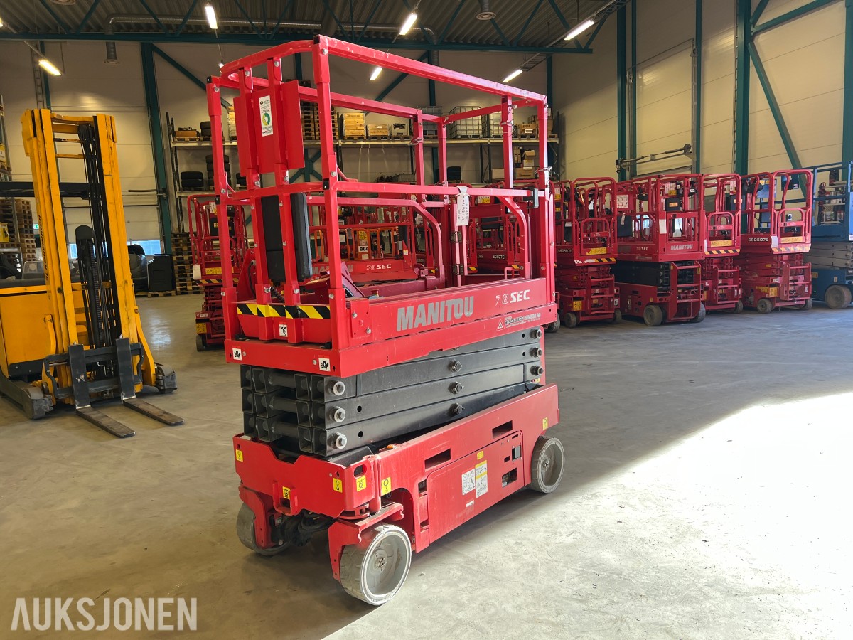 2022 Manitou 78 SEC S3 elektrisk sakselift 7,8 m