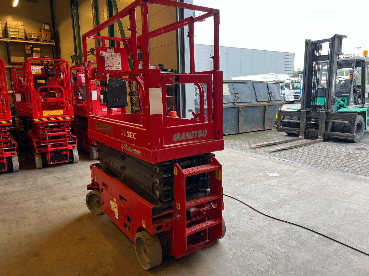 2022 Manitou 78 SEC S3 elektrisk sakselift 7,8 m