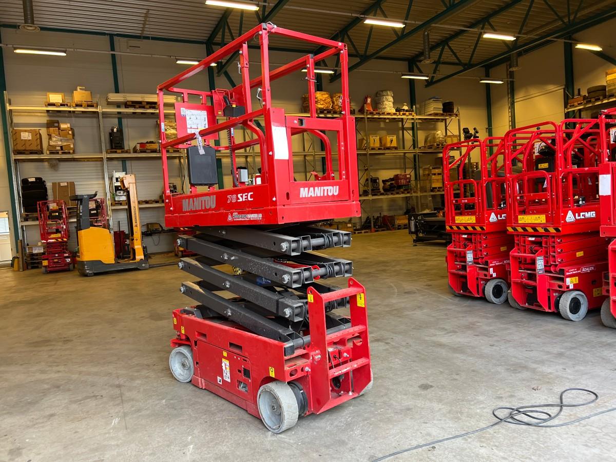 2023 Manitou 78 SEC S3 elektrisk sakselift 7,8 m
