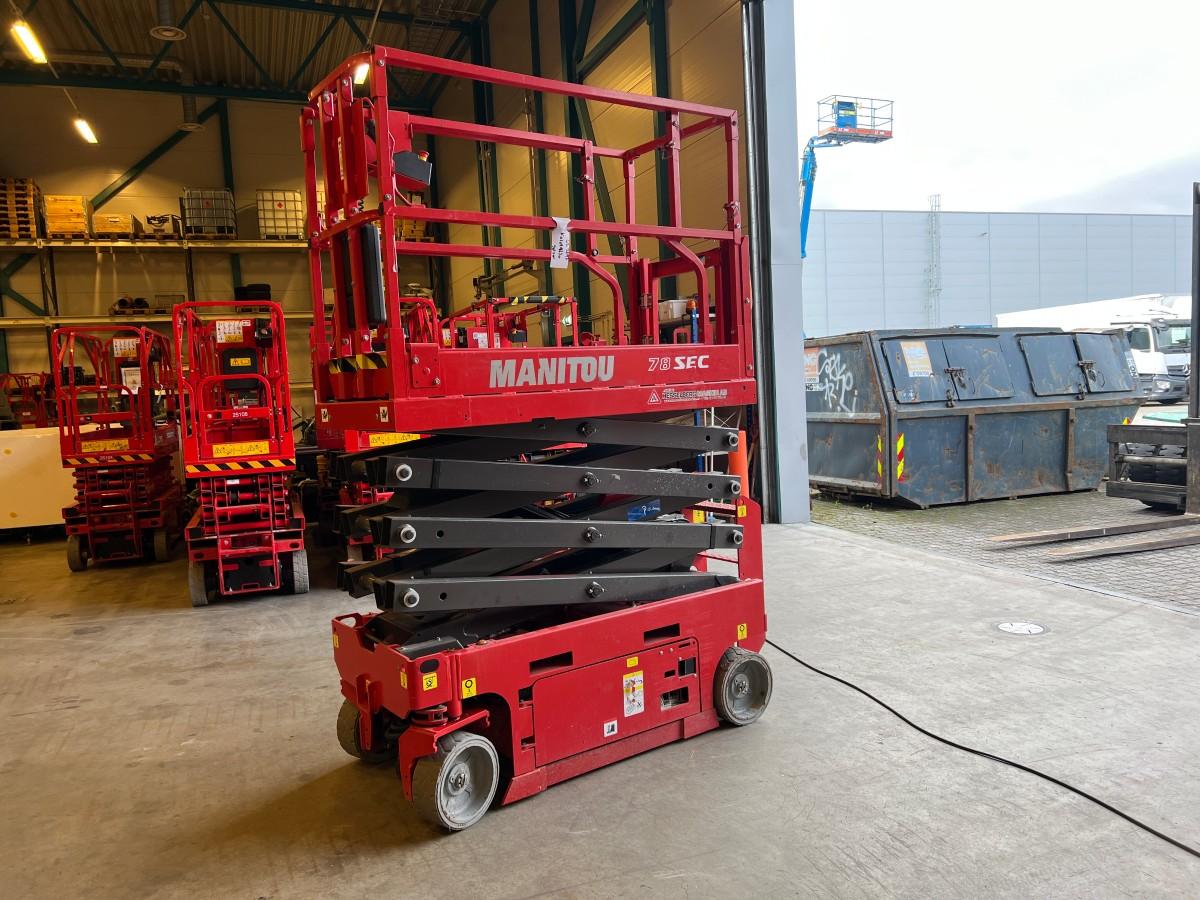 2023 Manitou 78 SEC S3 elektrisk sakselift 7,8 m