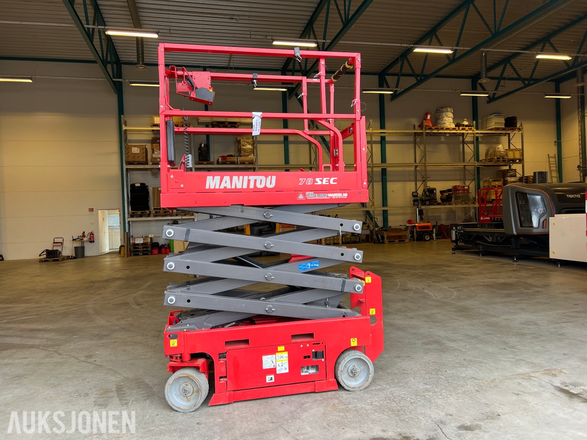 2022 Manitou 78 SEC S3 elektrisk sakselift - 7,8 m
