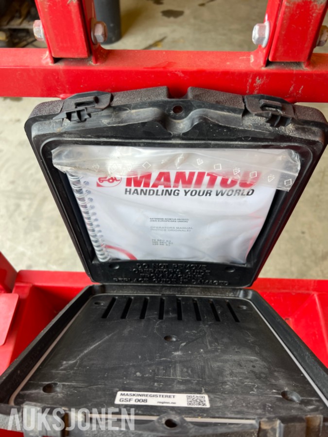 2022 Manitou 78 SEC S3 elektrisk sakselift - 7,8 m
