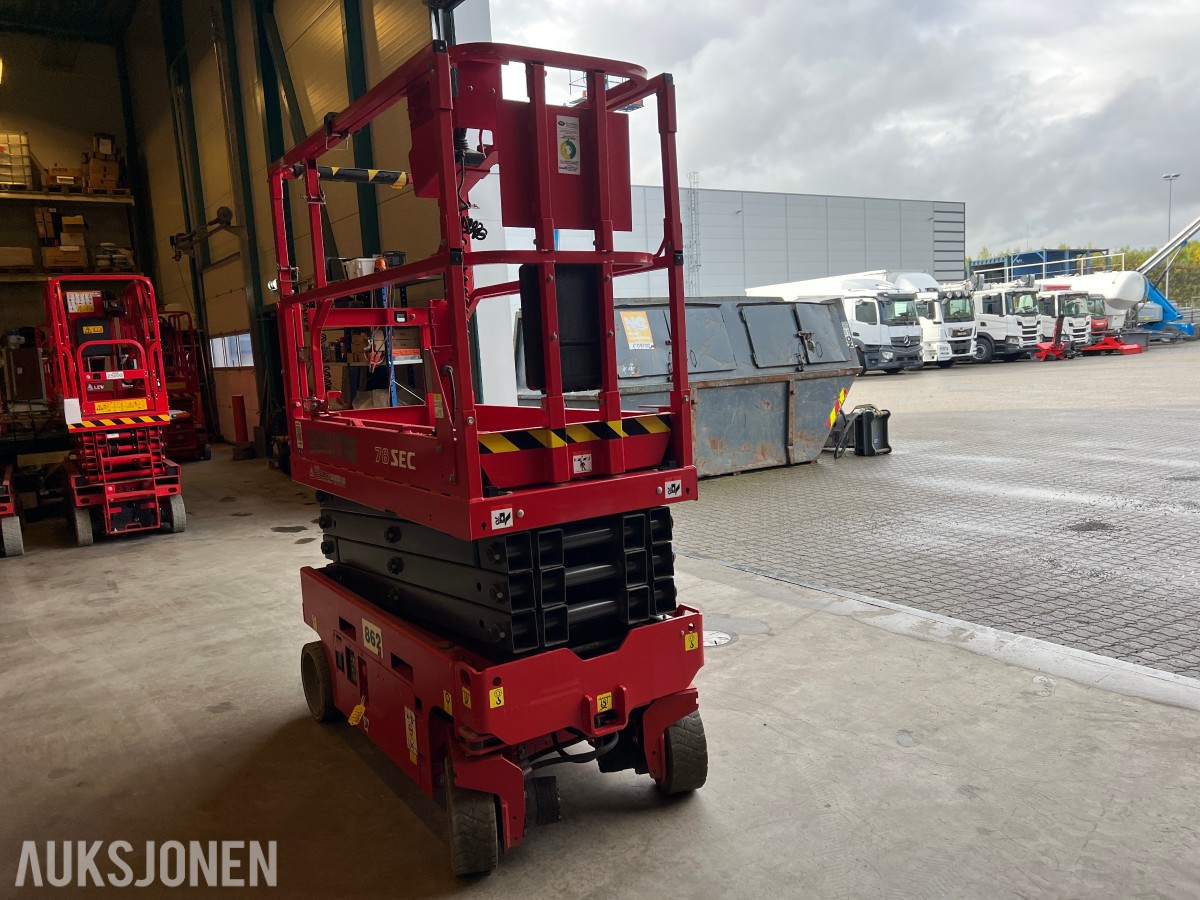 2022 Manitou 78 SEC S3 elektrisk sakselift - 7,8 m