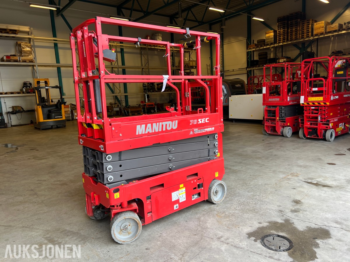 2022 Manitou 78 SEC S3 elektrisk sakselift - 7,8 m