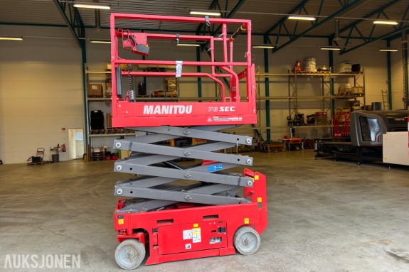 2022 Manitou 78 SEC S3 elektrisk sakselift - 7,8 m