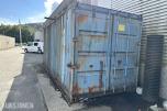 20 fots lagercontainer med hyller og elektrisk opplegg