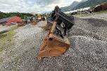 EMA hydraulisk planeringsskuffe 1550 liter , 2000 mm , S80 feste