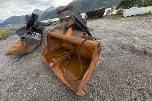 EMA hydraulisk planeringsskuffe 1550 liter , 2000 mm , S80 feste
