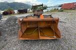 EMA hydraulisk planeringsskuffe 1550 liter , 2000 mm , S80 feste