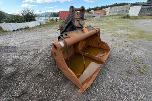 EMA hydraulisk planeringsskuffe 1550 liter , 2000 mm , S80 feste