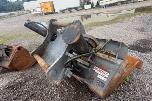 EMA hydraulisk planeringsskuffe 1550 liter , 2000 mm , S80 feste