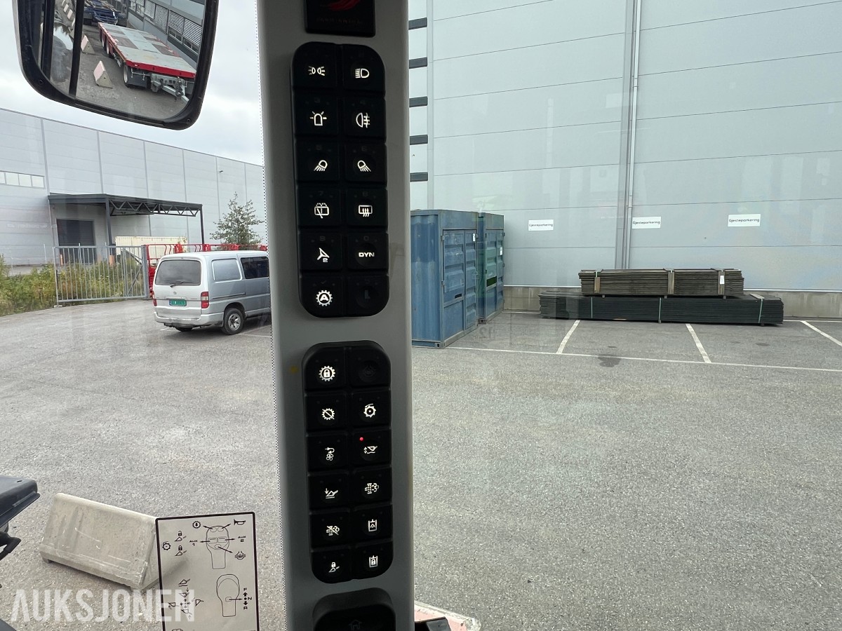 2023 419S Steg S5 Hjullaster - BM-hk, hydr gaffler
