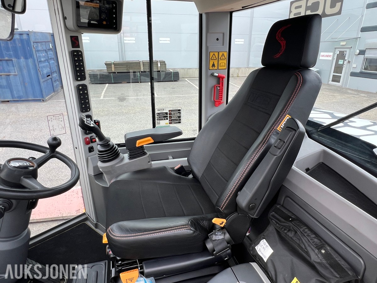 2023 419S Steg S5 Hjullaster - BM-hk, hydr gaffler