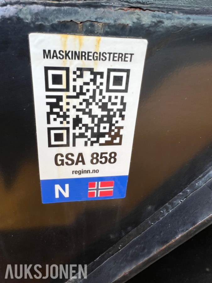 2023 419S Steg S5 Hjullaster - BM-hk, hydr gaffler