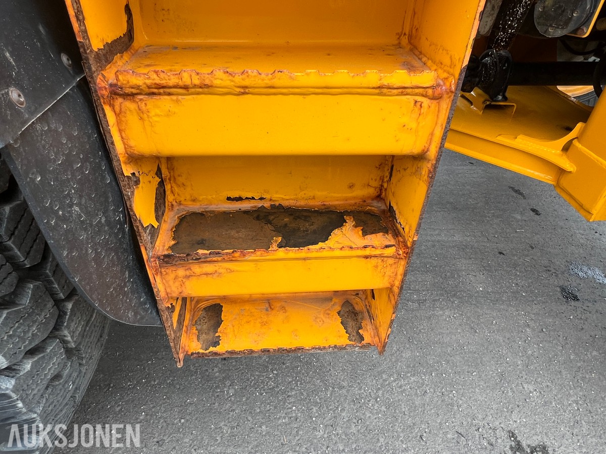 2023 419S Steg S5 Hjullaster - BM-hk, hydr gaffler