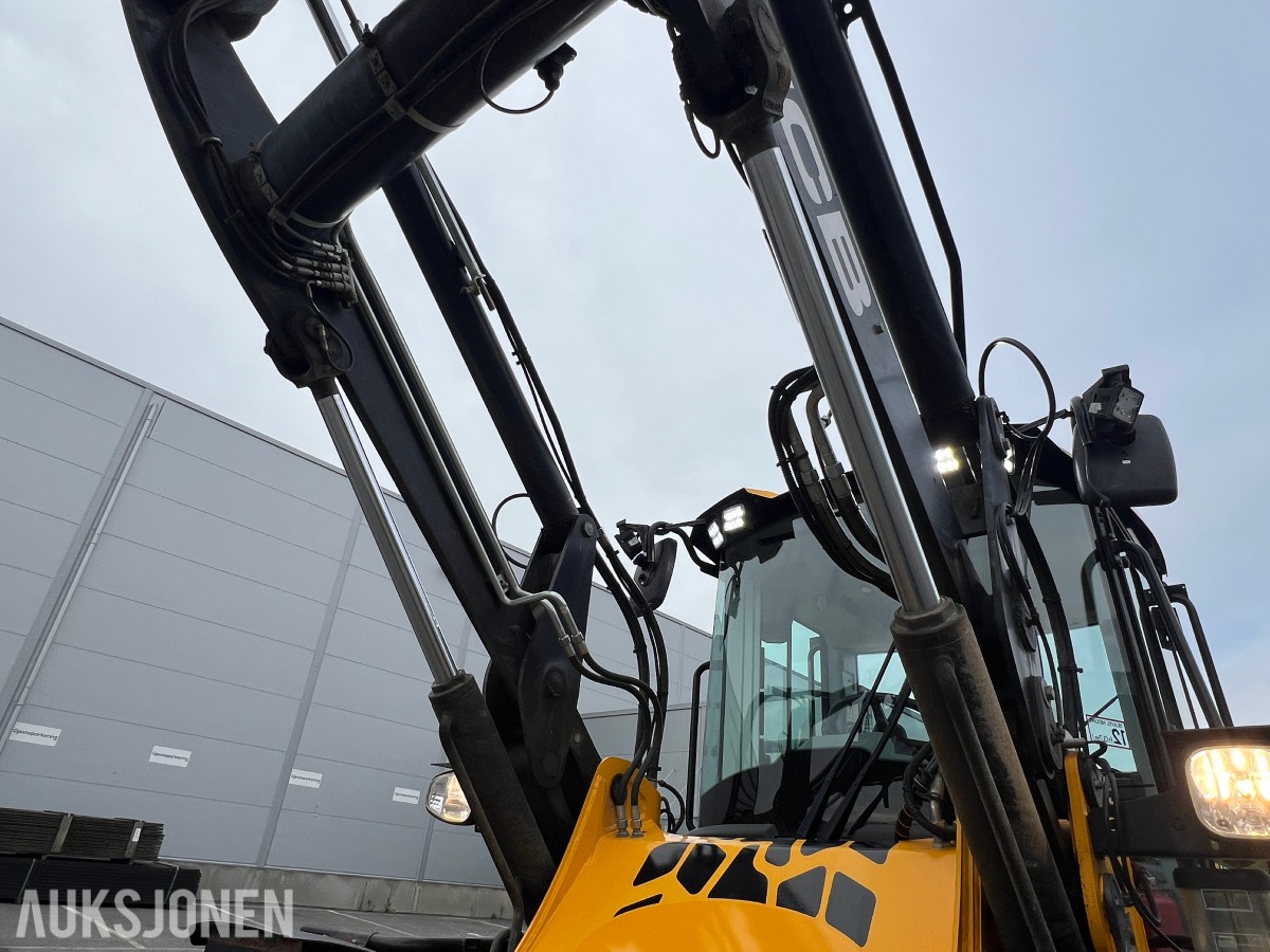 2023 419S Steg S5 Hjullaster - BM-hk, hydr gaffler