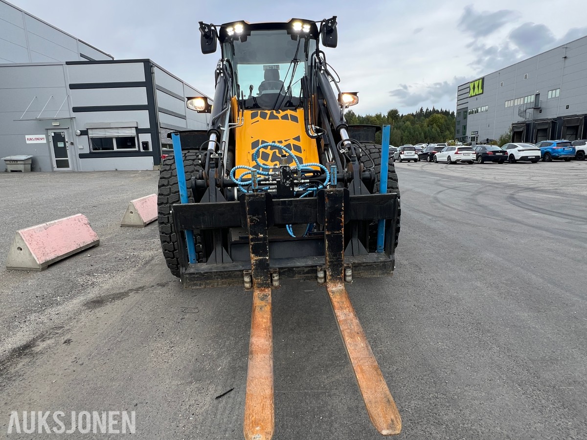 2023 419S Steg S5 Hjullaster - BM-hk, hydr gaffler