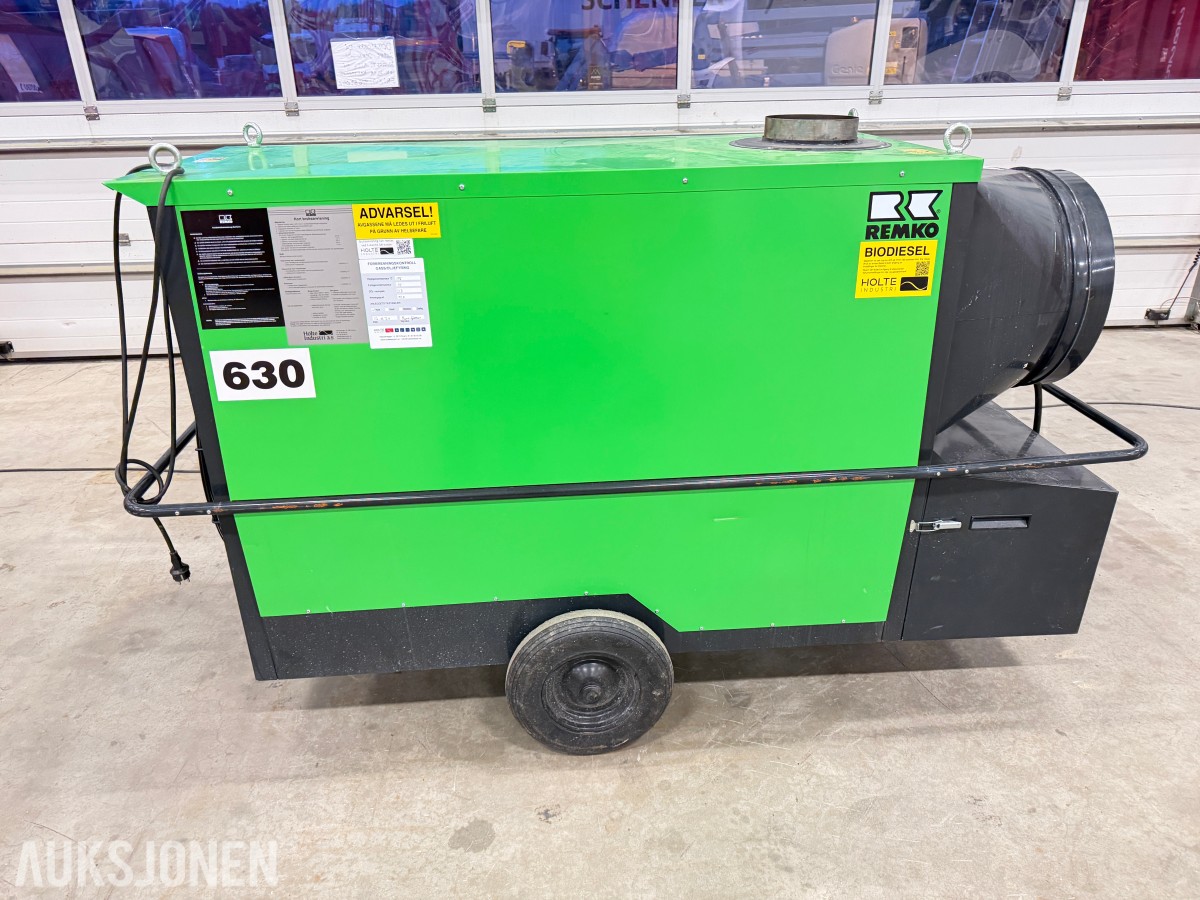 2024 REMKO CLK 150 Diesel/HVO-100 Bio varmeaggregat