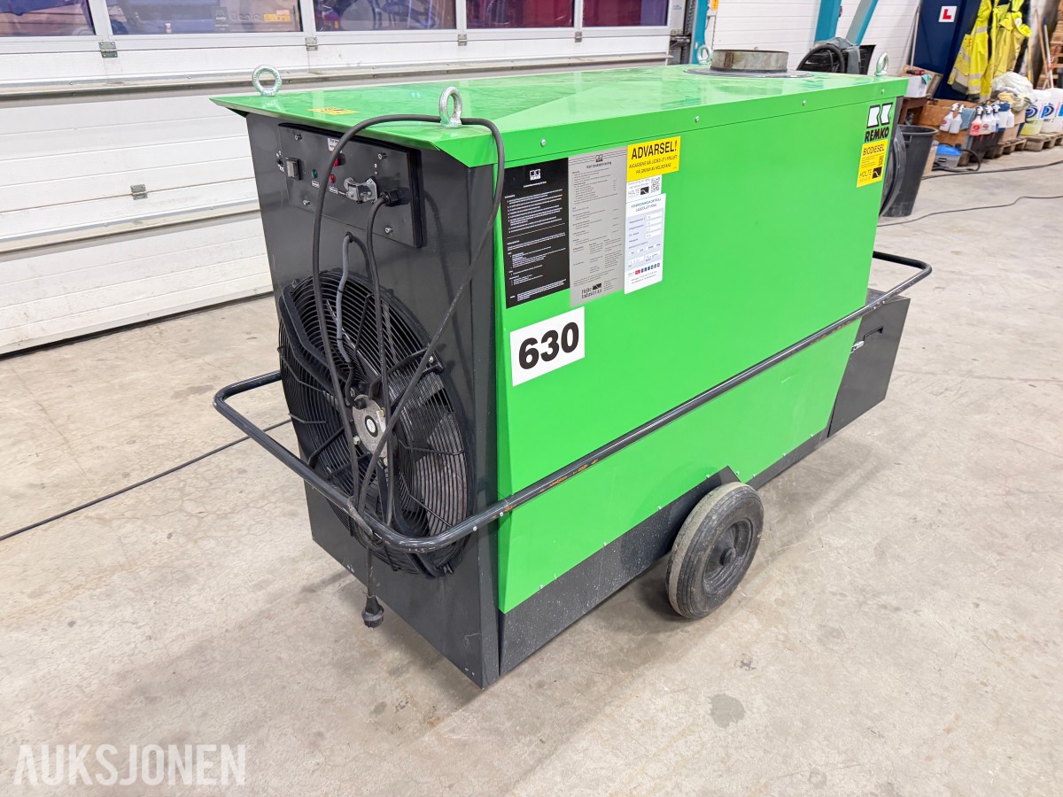 2024 REMKO CLK 150 Diesel/HVO-100 Bio varmeaggregat