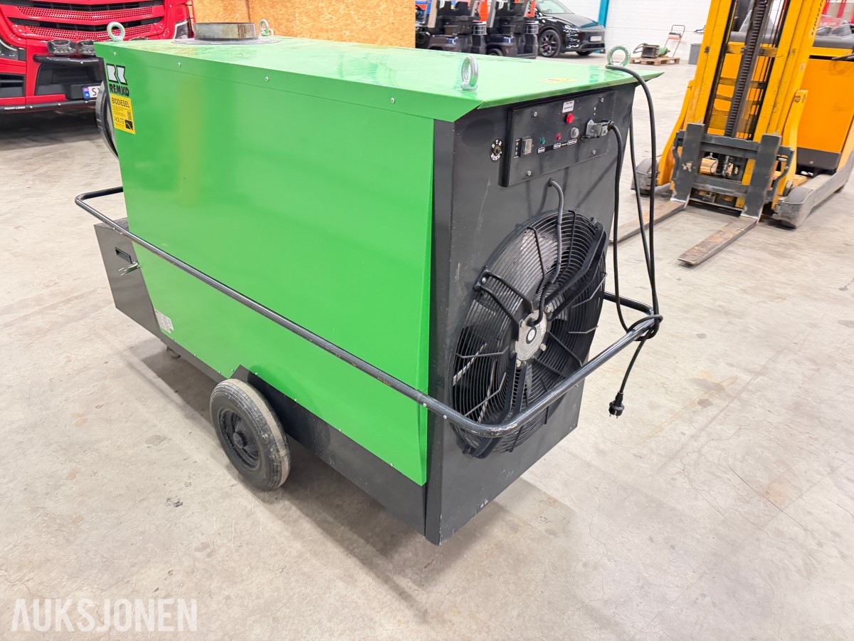 2024 REMKO CLK 150 Diesel/HVO-100 Bio varmeaggregat