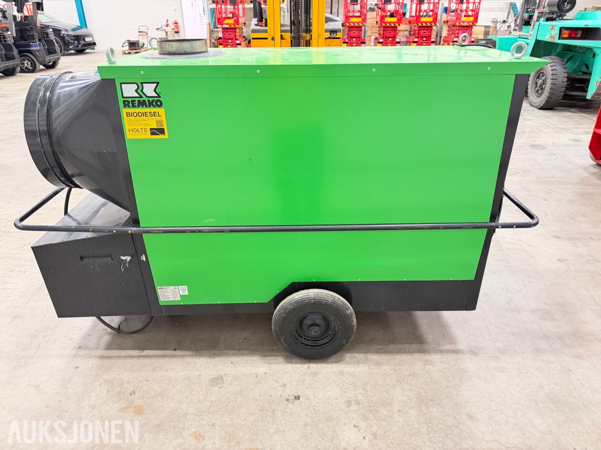 2024 REMKO CLK 150 Diesel/HVO-100 Bio varmeaggregat