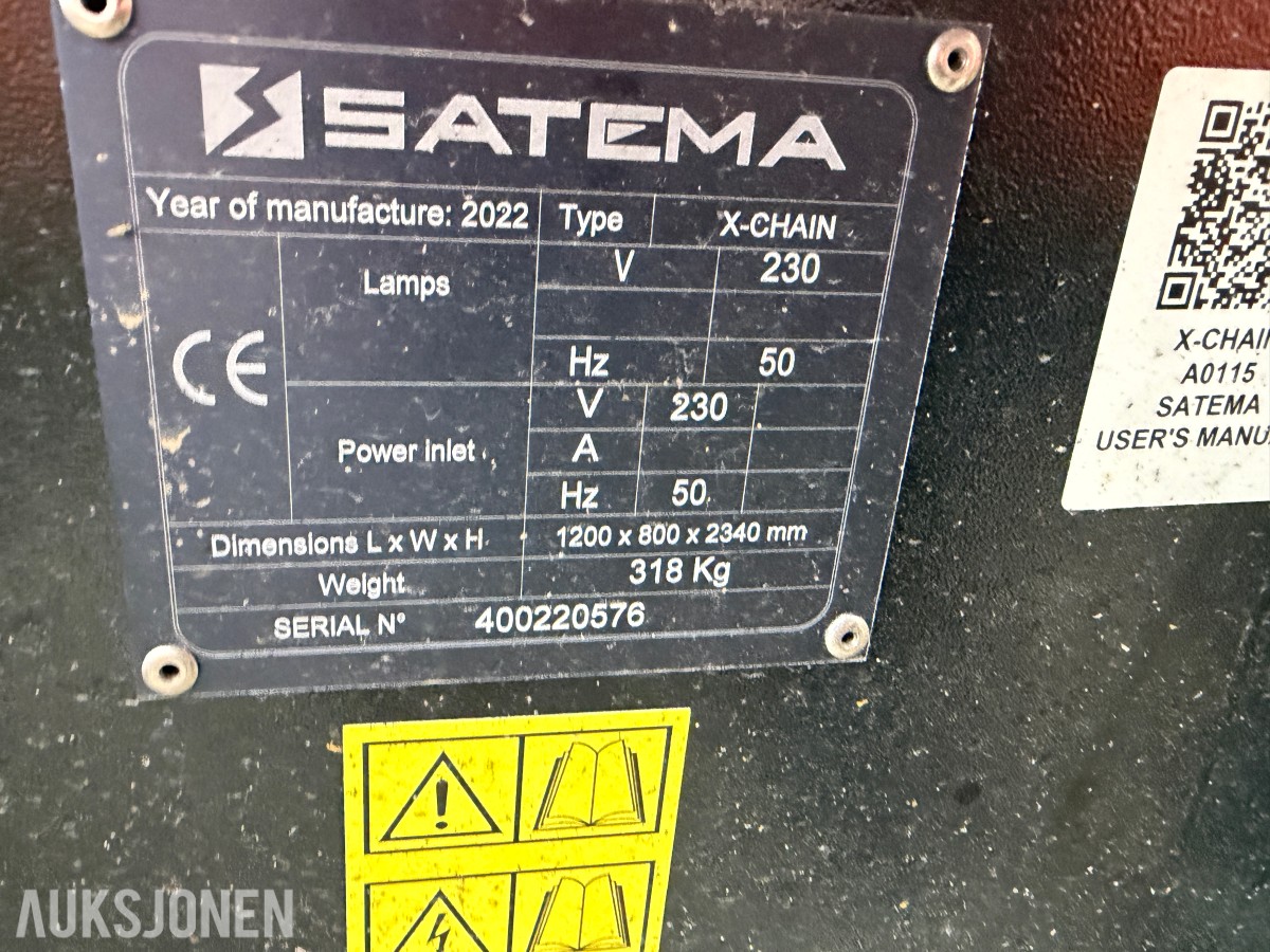 2022 X-Chain 4x160W LED Heavy Duty lysmaster